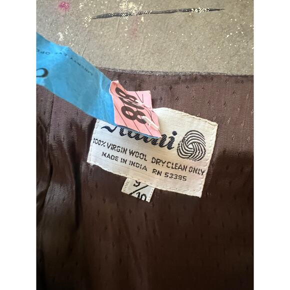 Three Piece Vintage Western Suit, virgin Wool, 70s, Pants Top - Picture 5 of 8